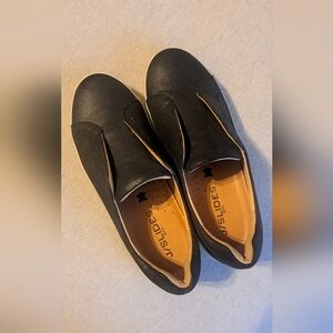 J Slides NYC Black Sneakers